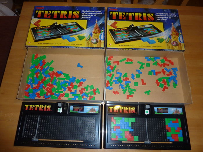 Tetris game board size